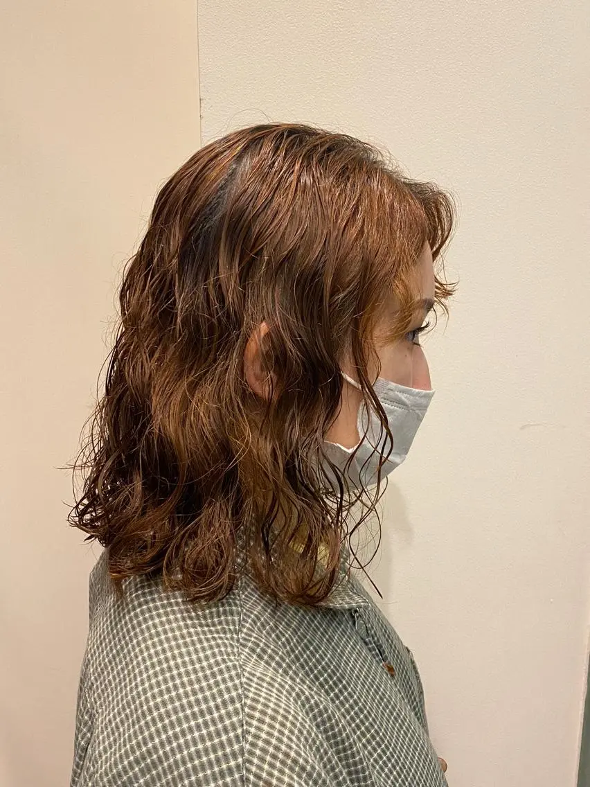 ショート パーマ カット パーマ 韓国好き🇰🇷 美容師MIKUのヘアスタイル
