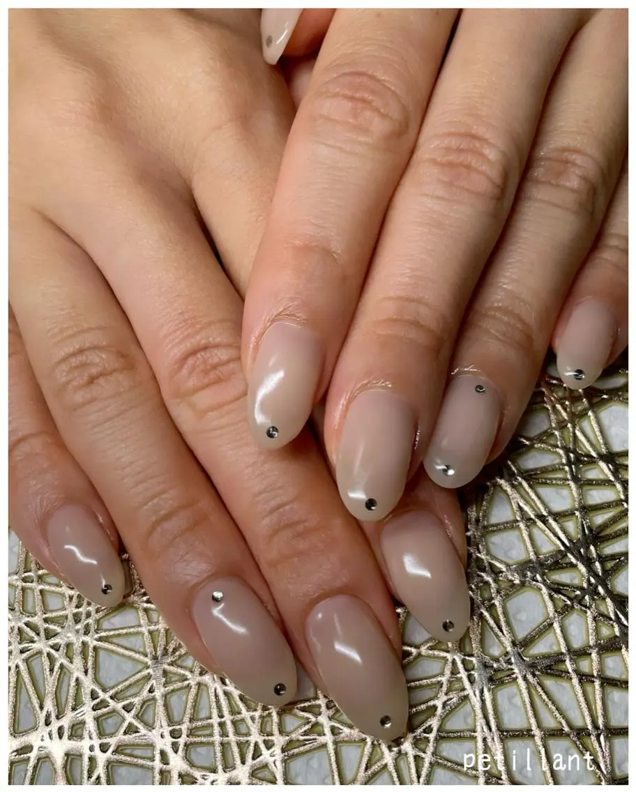 ネイル アートネイル フットネイル ワンカラーネイル nail salon petillantのネイルデザイン