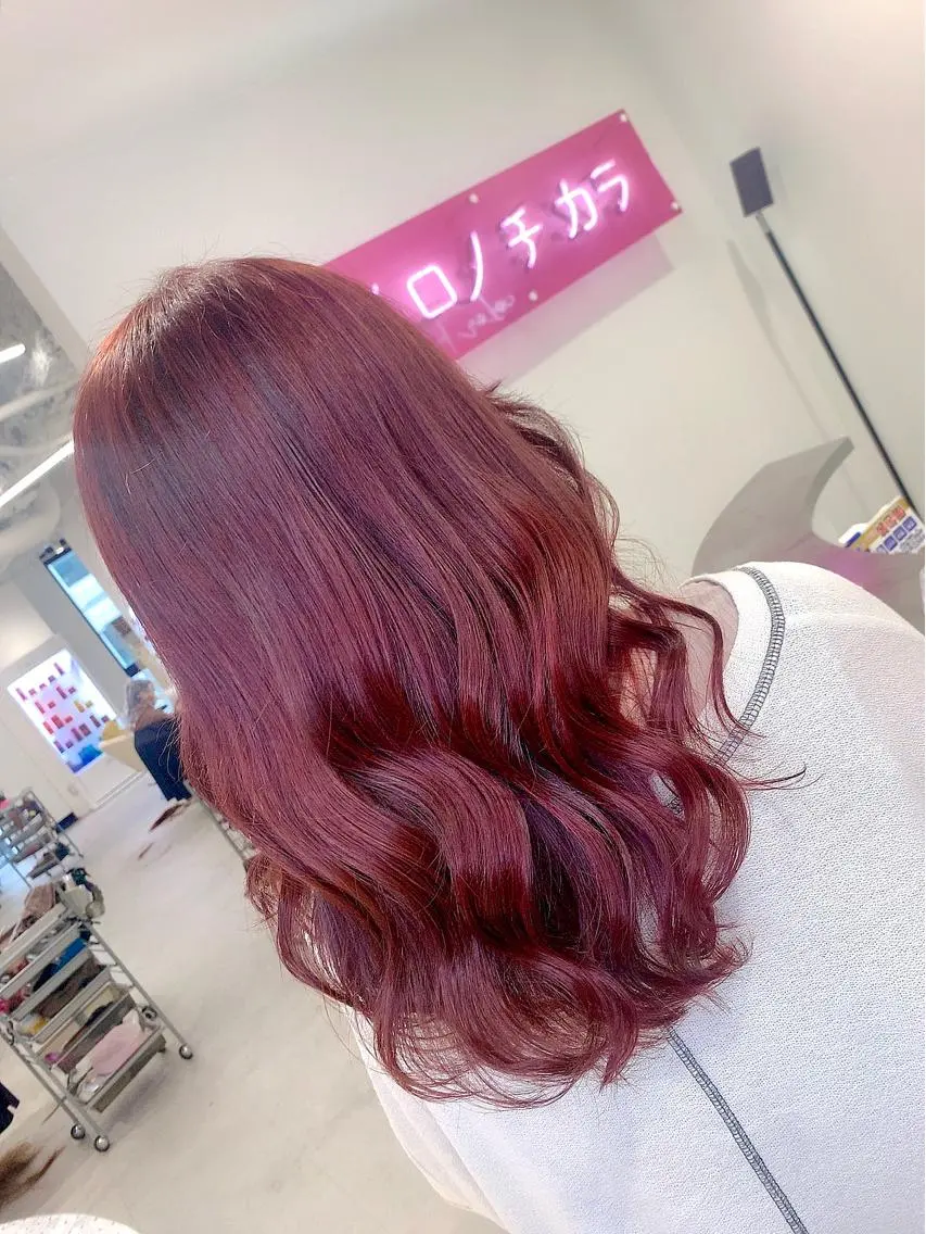 ロング ハイトーン特化サロン 💎MOCA💎のヘアスタイル