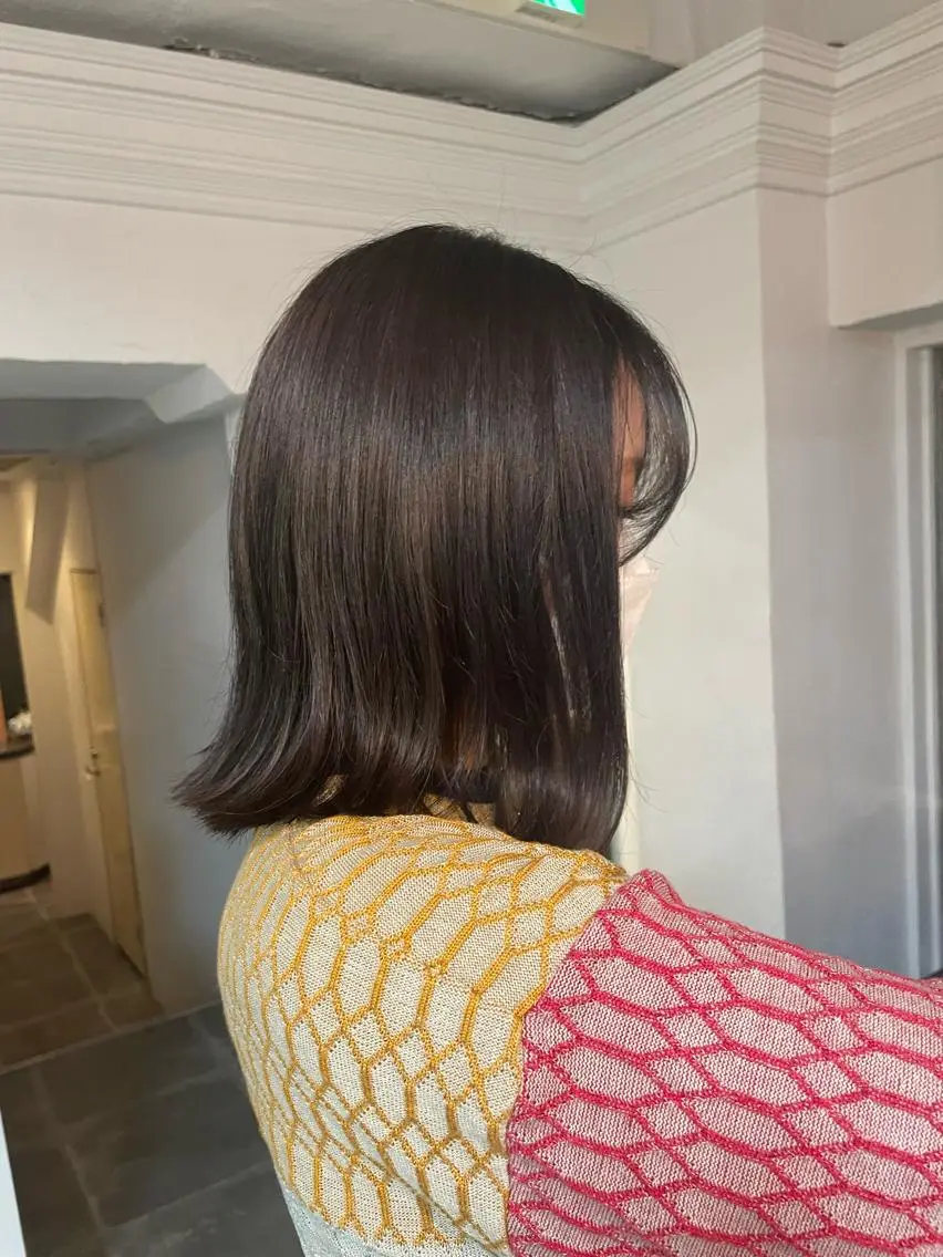 ミディアム ヘアカラー ami .のヘアスタイル