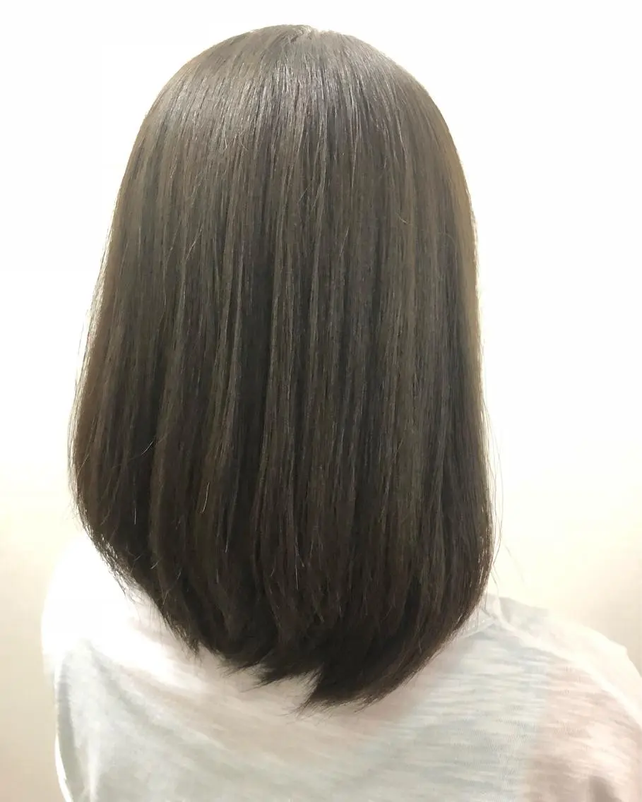 ミディアム カラー コレットヘアー 田中アヤノのヘアスタイル