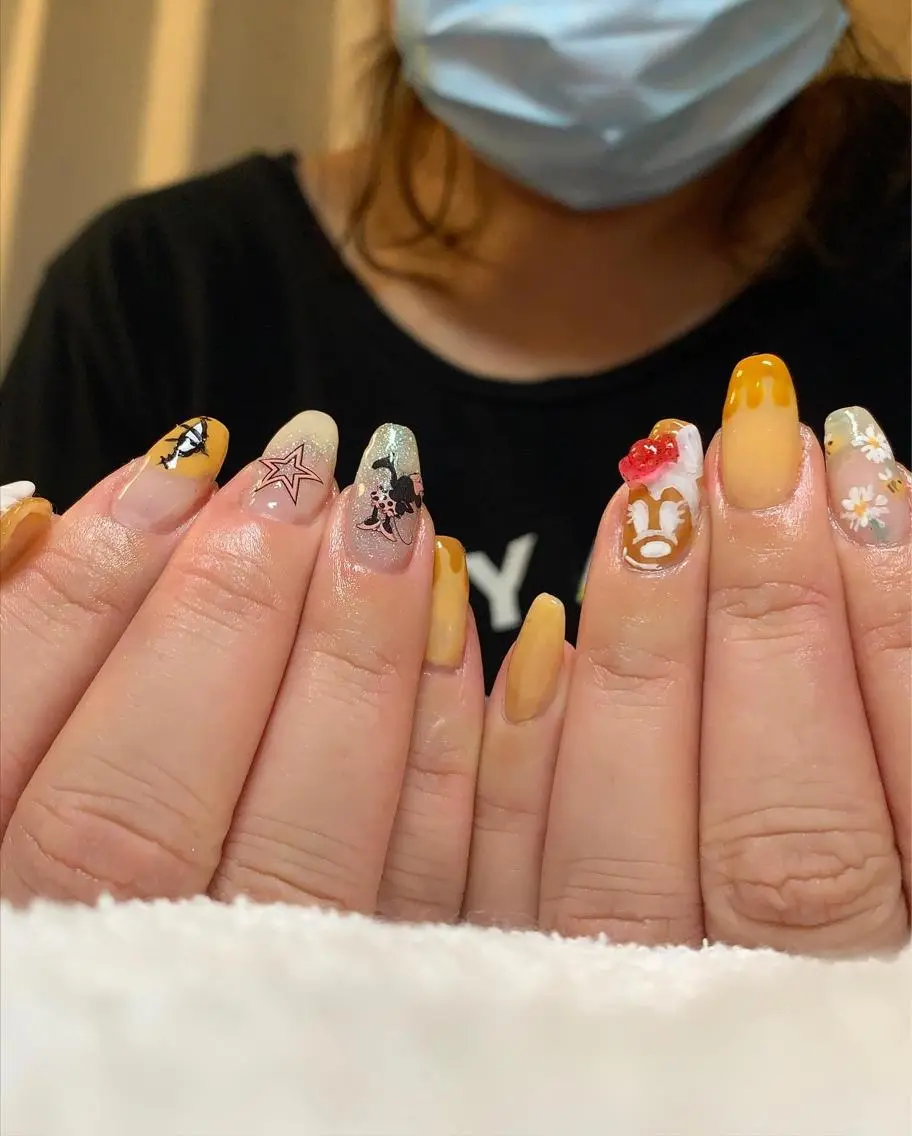 ネイル unfi ocean 川上のネイルデザイン