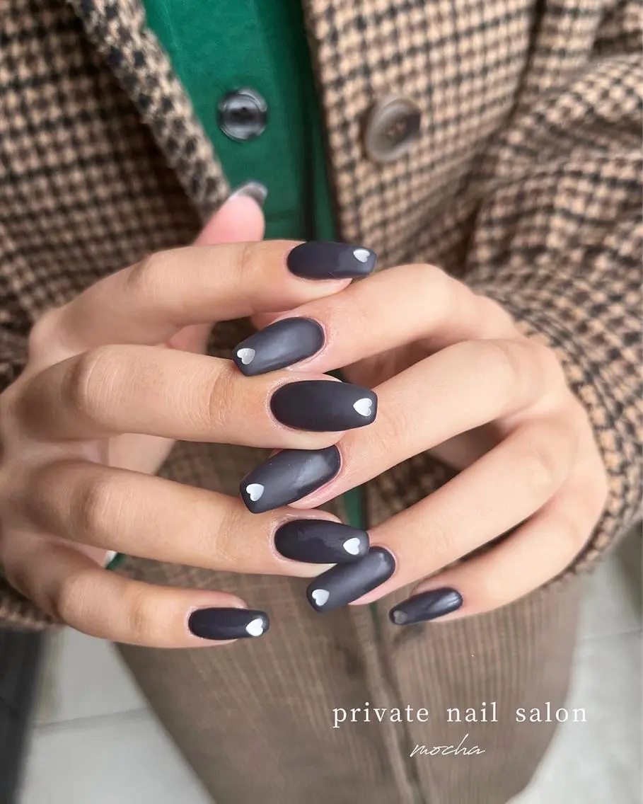 ネイル アートネイル カジュアル チークネイル フレンチネイル ジェルネイル ハンドネイル mocha nailのネイルデザイン