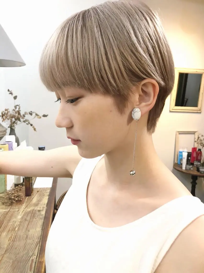 ショート 中野 恵脩のヘアスタイル