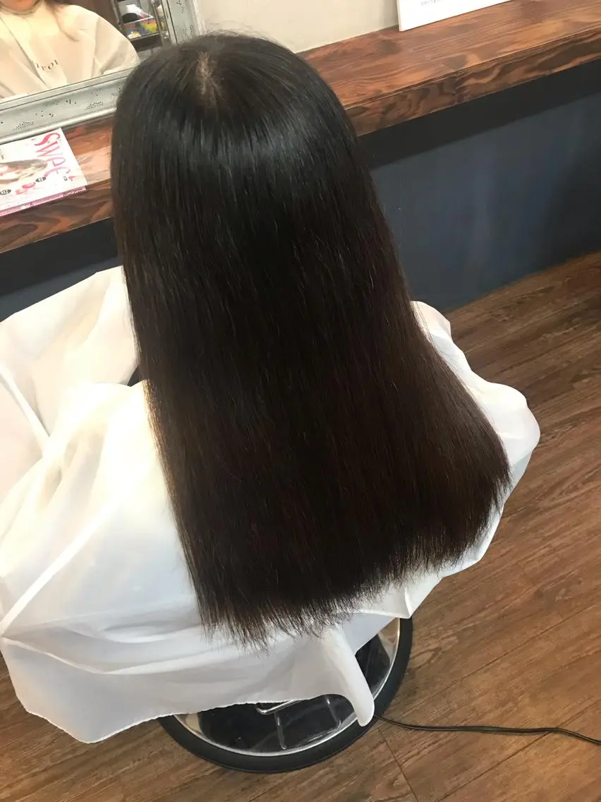 セミロング ヘアカラー トリートメント ヘアセット ✨上村 潤平✨メンズヘア✨のヘアスタイル