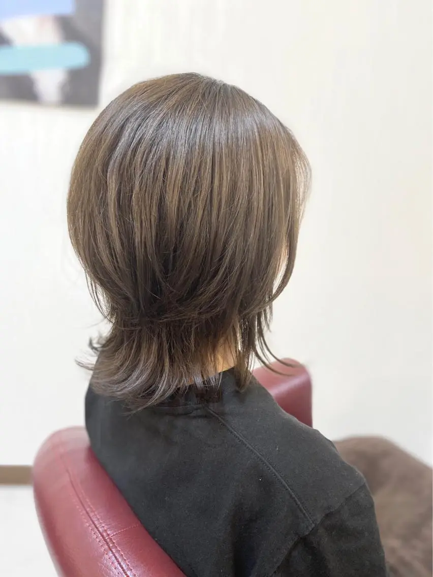 ミディアム ウルフカット KEN 🌟のヘアスタイル