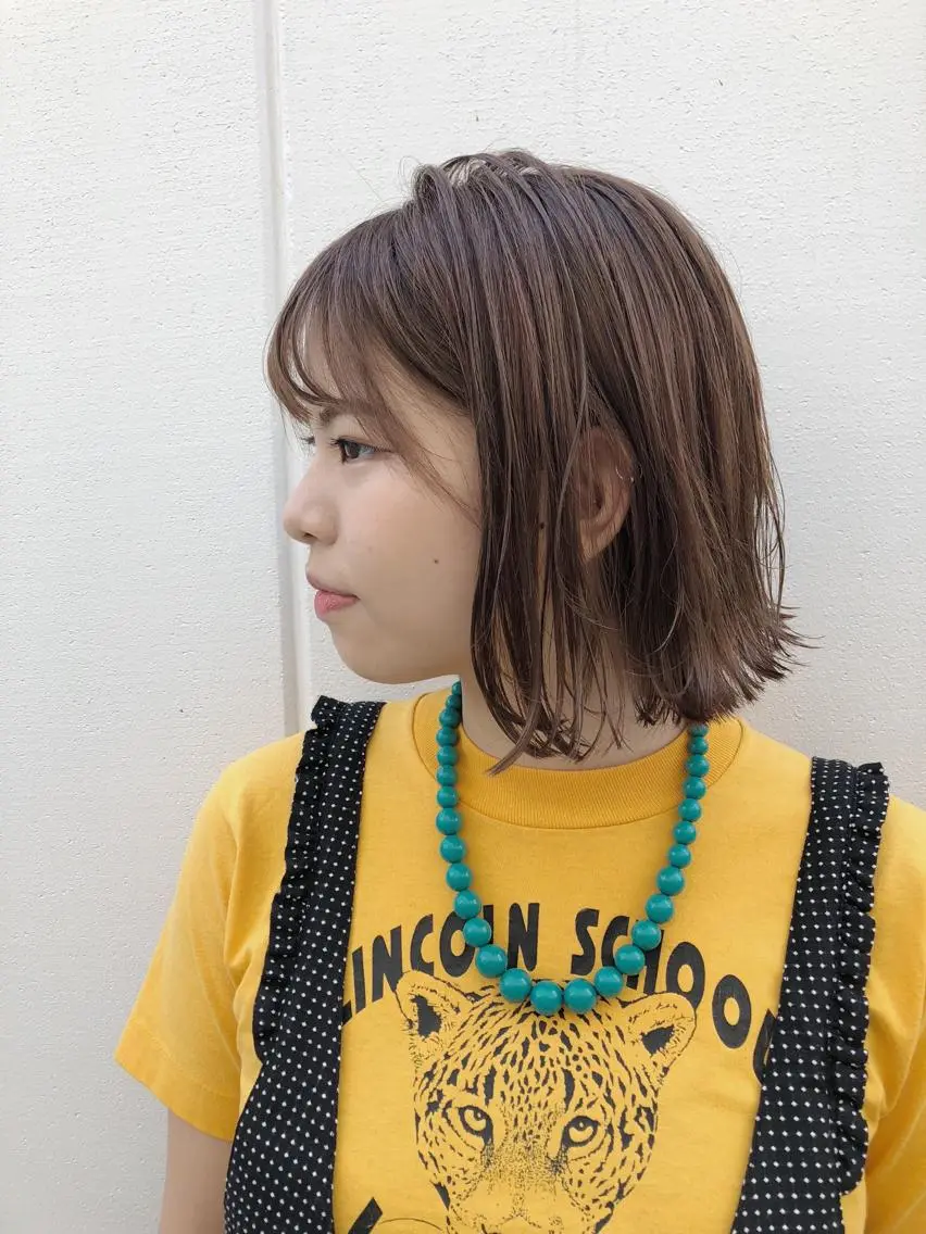 ショート カラー ノグチ ユウキ/ボブのヘアスタイル