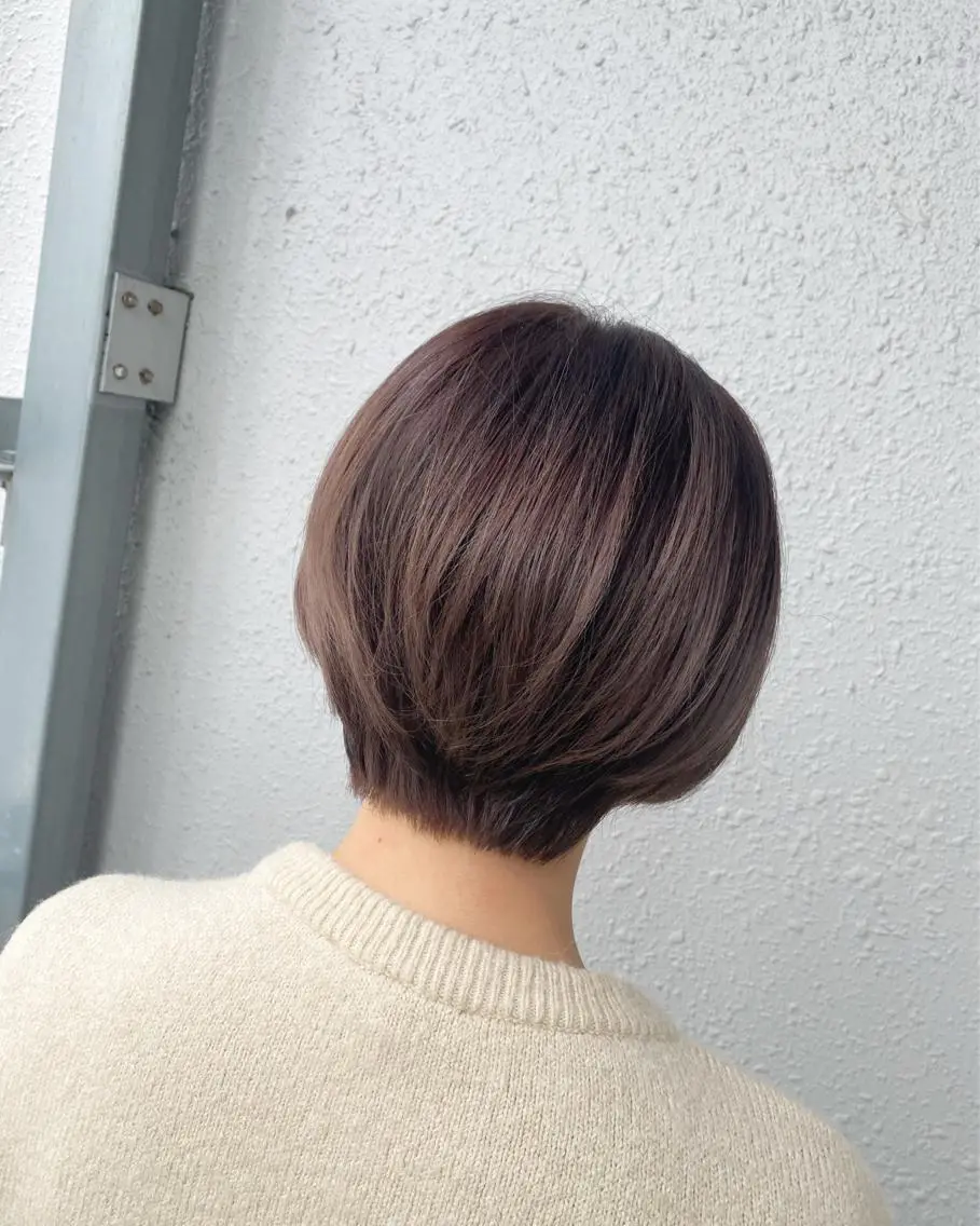 ショート 後藤紗英/髪質改善 /オリーブベージュのヘアスタイル