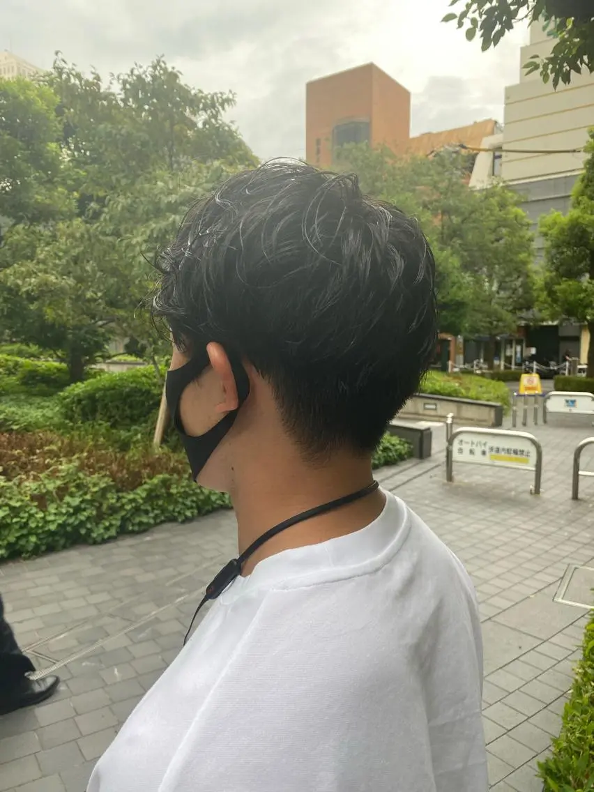 パーマ メンズ beleefric 🩵チセのヘアスタイル