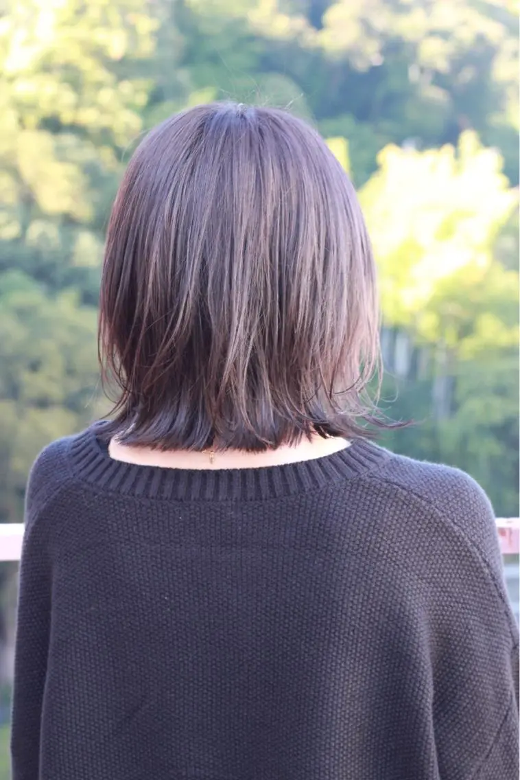 ミディアム カラー アッシュ ラベンダーカラー ラベンダーアッシュ ヘアカラー Viage （ビアージュ）のヘアスタイル