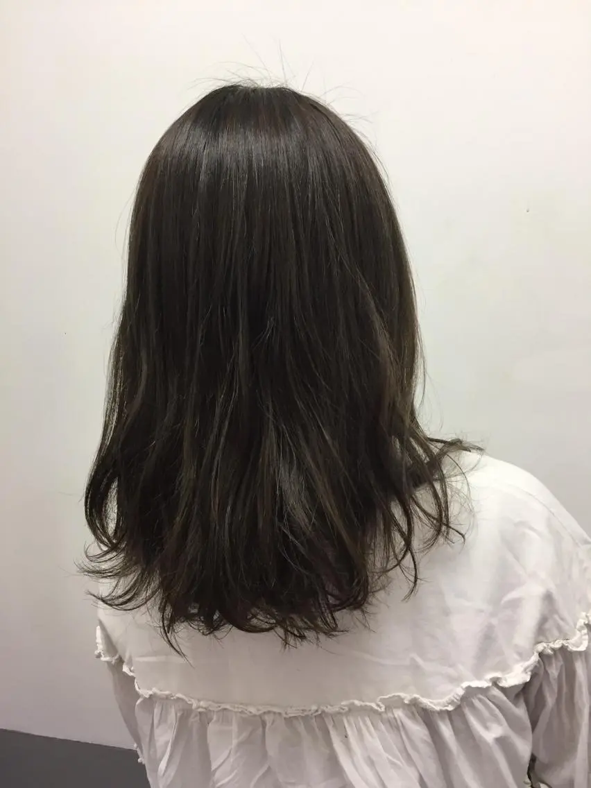 ミディアム カラー 💘透明感カラー💘 沖本 将宏のヘアスタイル
