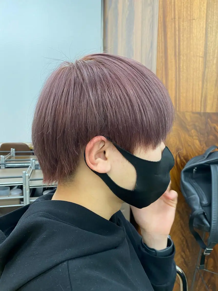 ショート メンズ メンズハイトーン yume. COA GINZAのヘアスタイル