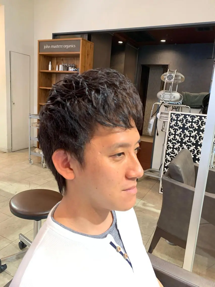 ショート カラー 髪質改善・縮毛矯正 特化・ユウシンのヘアスタイル