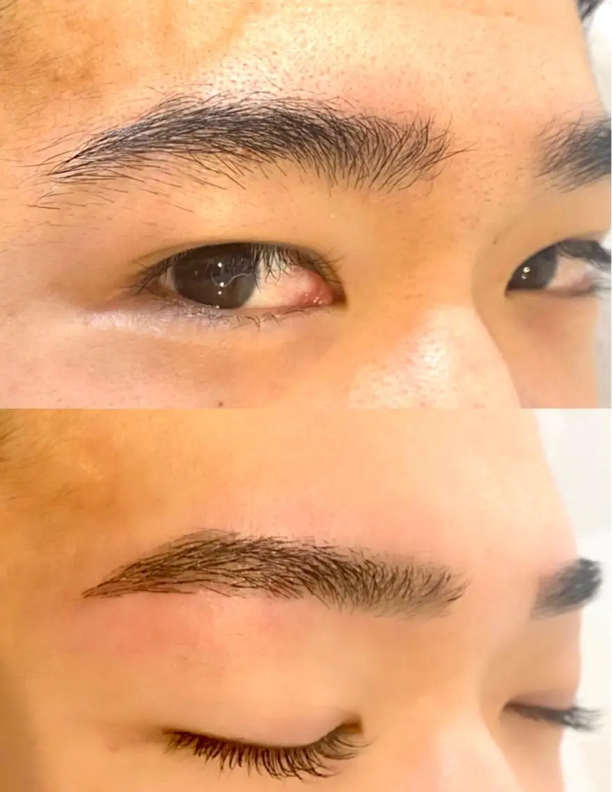 メンズ ワックス脱毛 眉カット その他(アイブロウ) Chisato🤍池 袋/マツパ/マツエクのマツエク・マツパデザイン