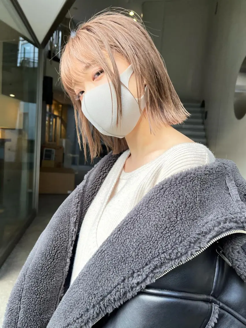 ミディアム カラー “ミニモ最高評価獲得 “代表"Kohei"のヘアスタイル