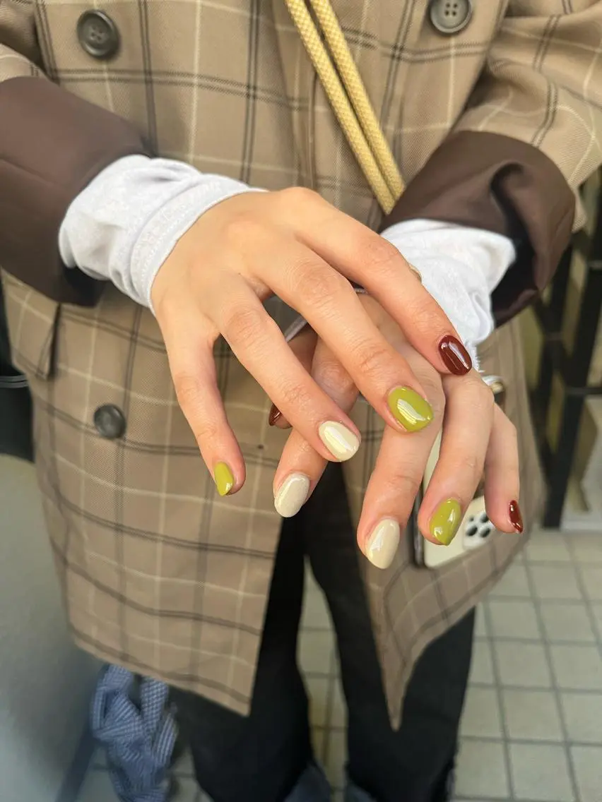 ネイル ワンカラーネイル Etel atelier。のネイルデザイン