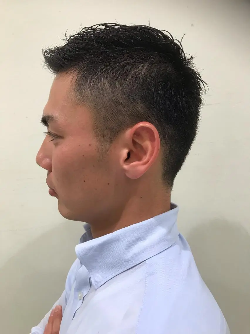 メンズ 三田 豪のヘアスタイル