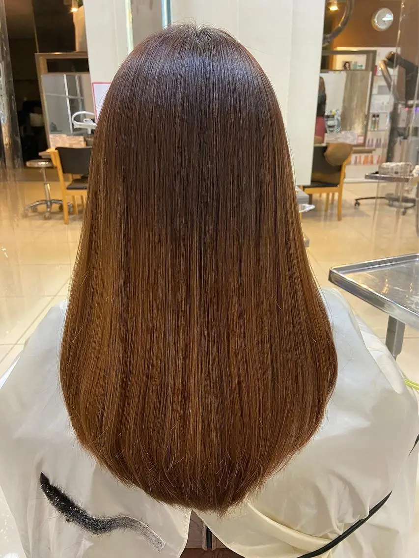 セミロング カラー Hair resort Aiのヘアスタイル