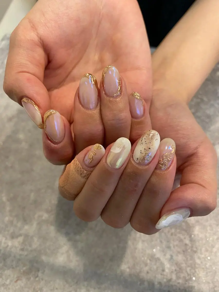 ネイル ハンドネイル 【LINON】 airiのネイルデザイン