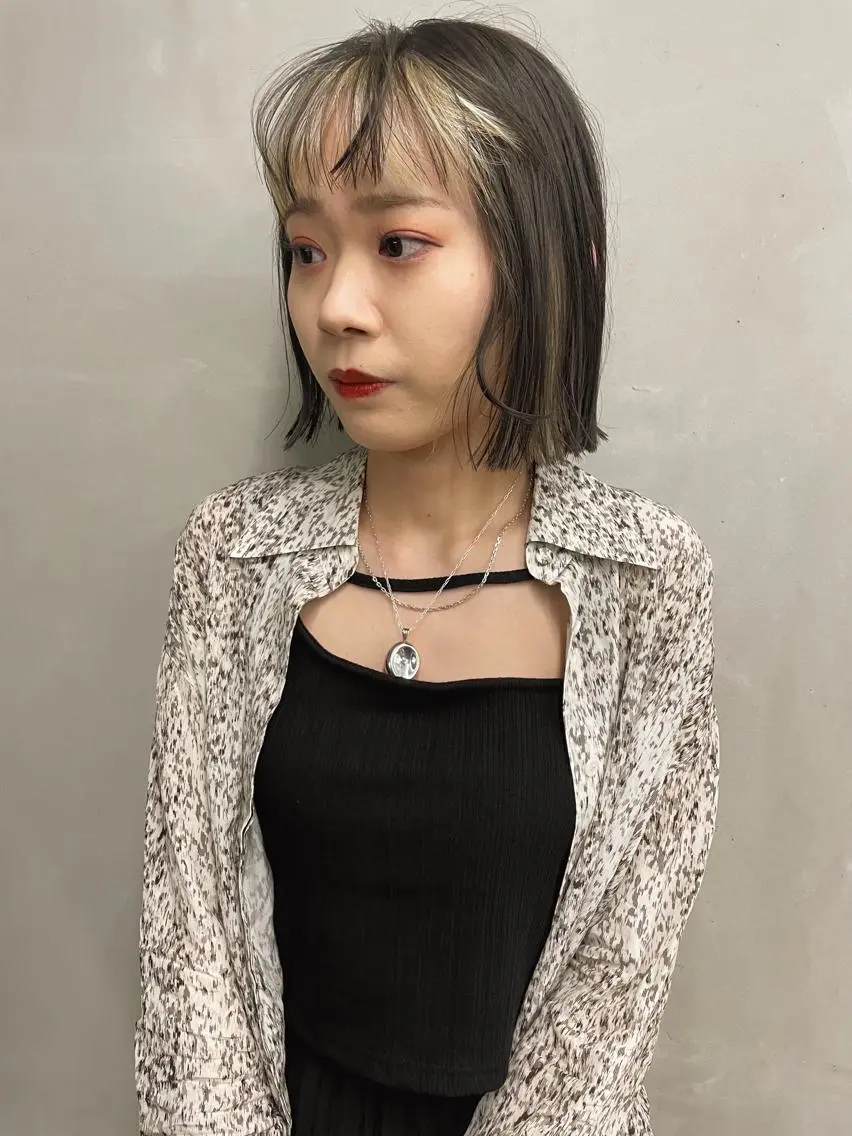 ショート カラー カット ヘアカラー トリートメント センスをお届けします 大谷将生infpのヘアスタイル