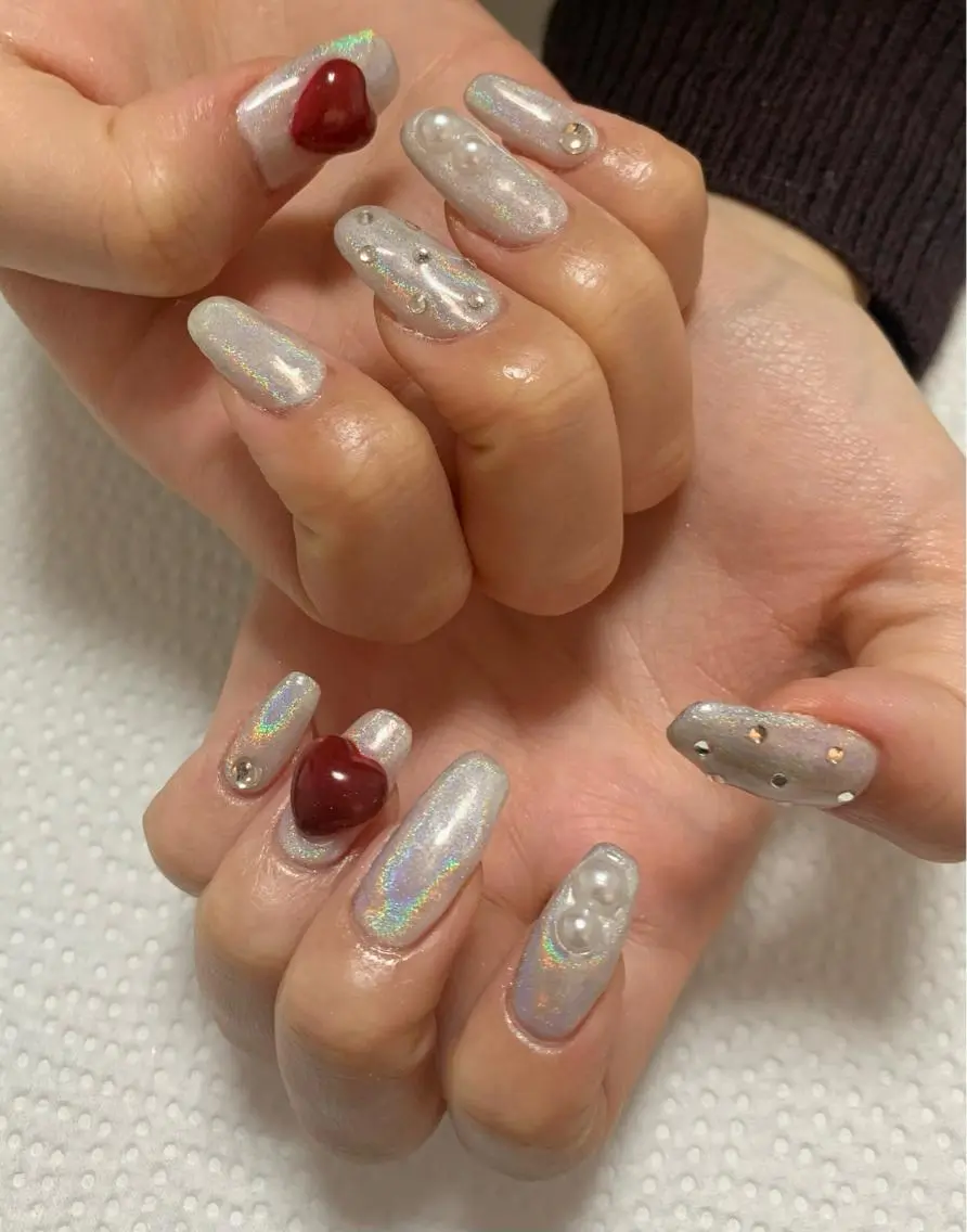 ネイル ストーンネイル nail M&Tのネイルデザイン