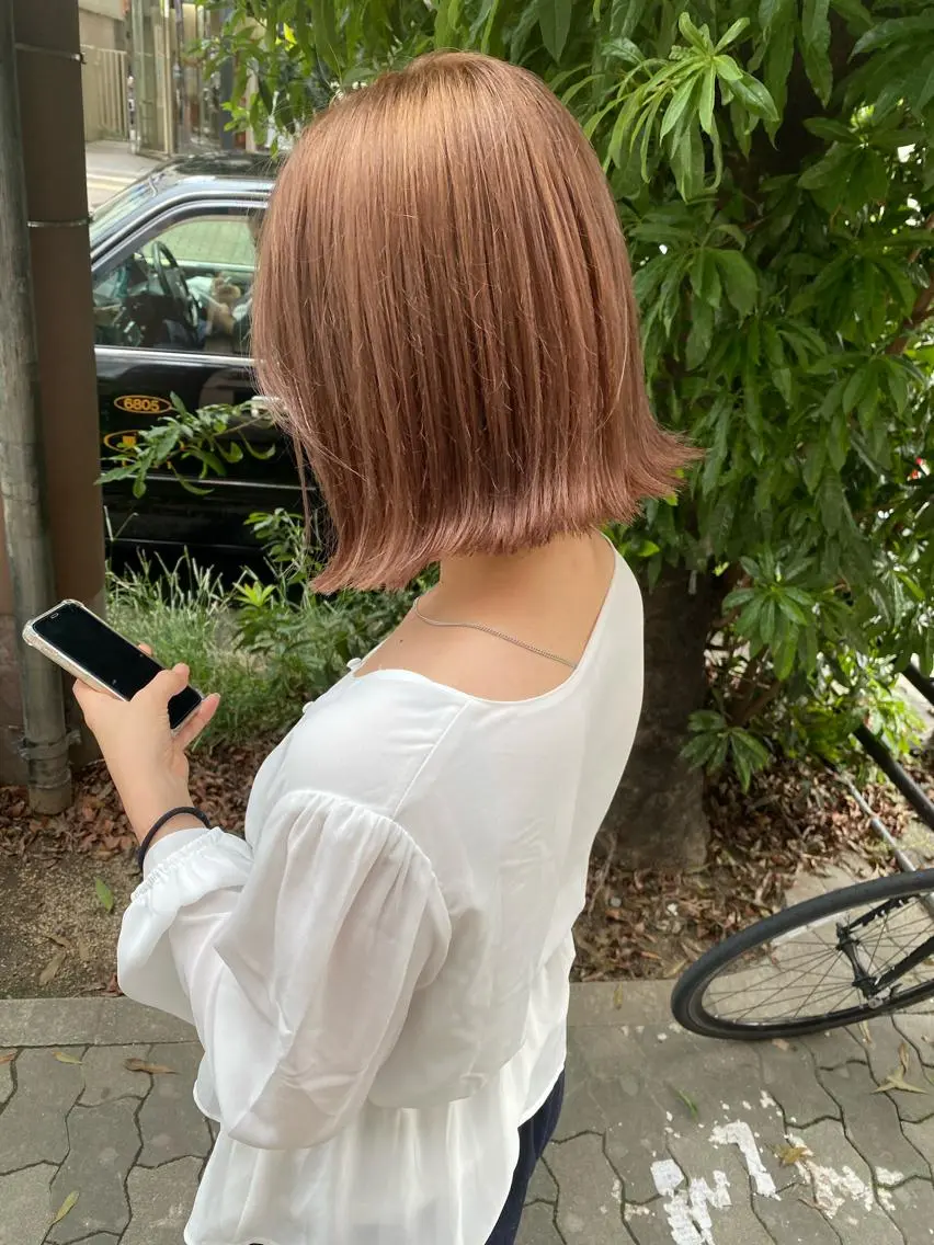 ショート ヘアカラー トップスタイリスト/ アユミのヘアスタイル