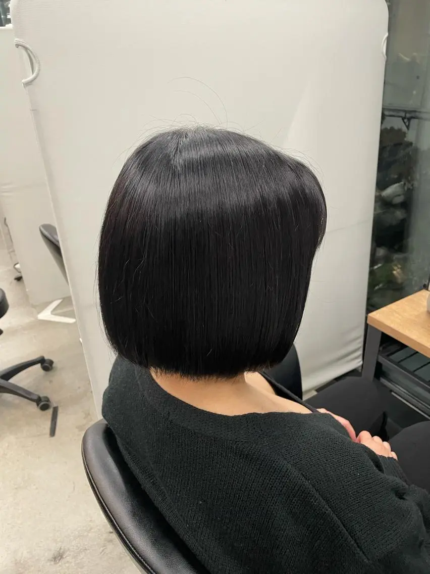 ショート 伊藤 莉奈　韓国ヘアのヘアスタイル