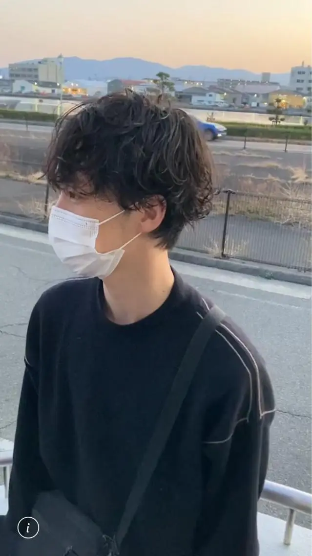 ミディアム ミディアムパーマ カット ヘアカラー パーマ 縮毛矯正 大谷 哲基のヘアスタイル
