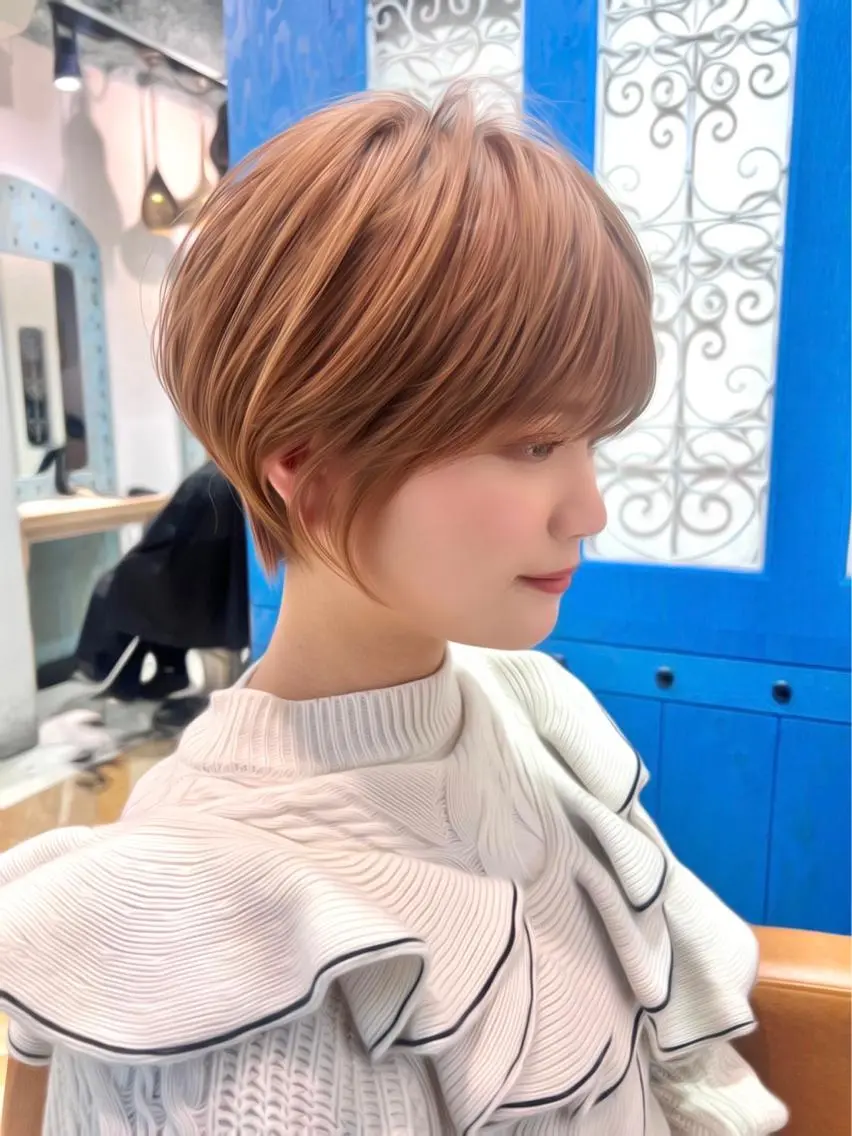 ショート 栗原 瑠世のヘアスタイル