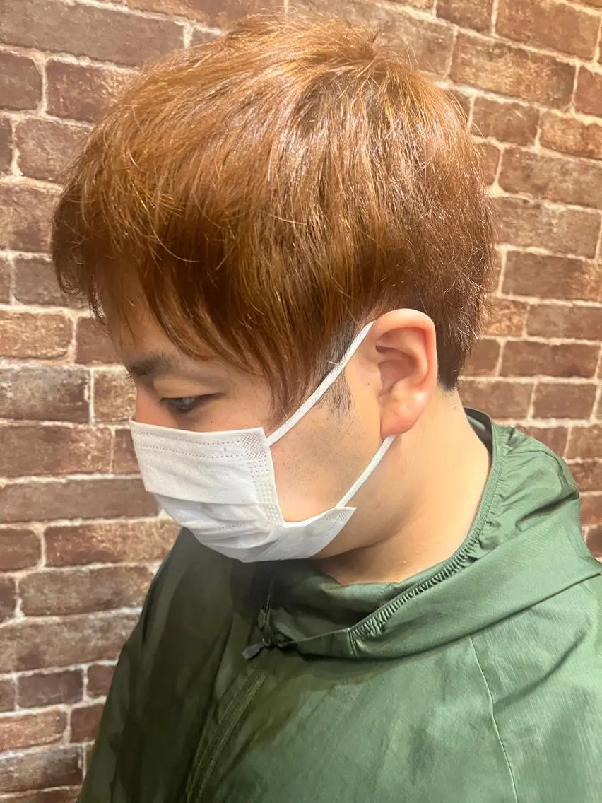 ミディアム カラー パーマ ヘアアレンジ メンズ キッズ ネイル マツエク・マツパ アイブロウ ミディアムパーマ メンズパーマ ブラウンカラー ケアカラー 透明感カラー 久木原 ゆりのヘアスタイル