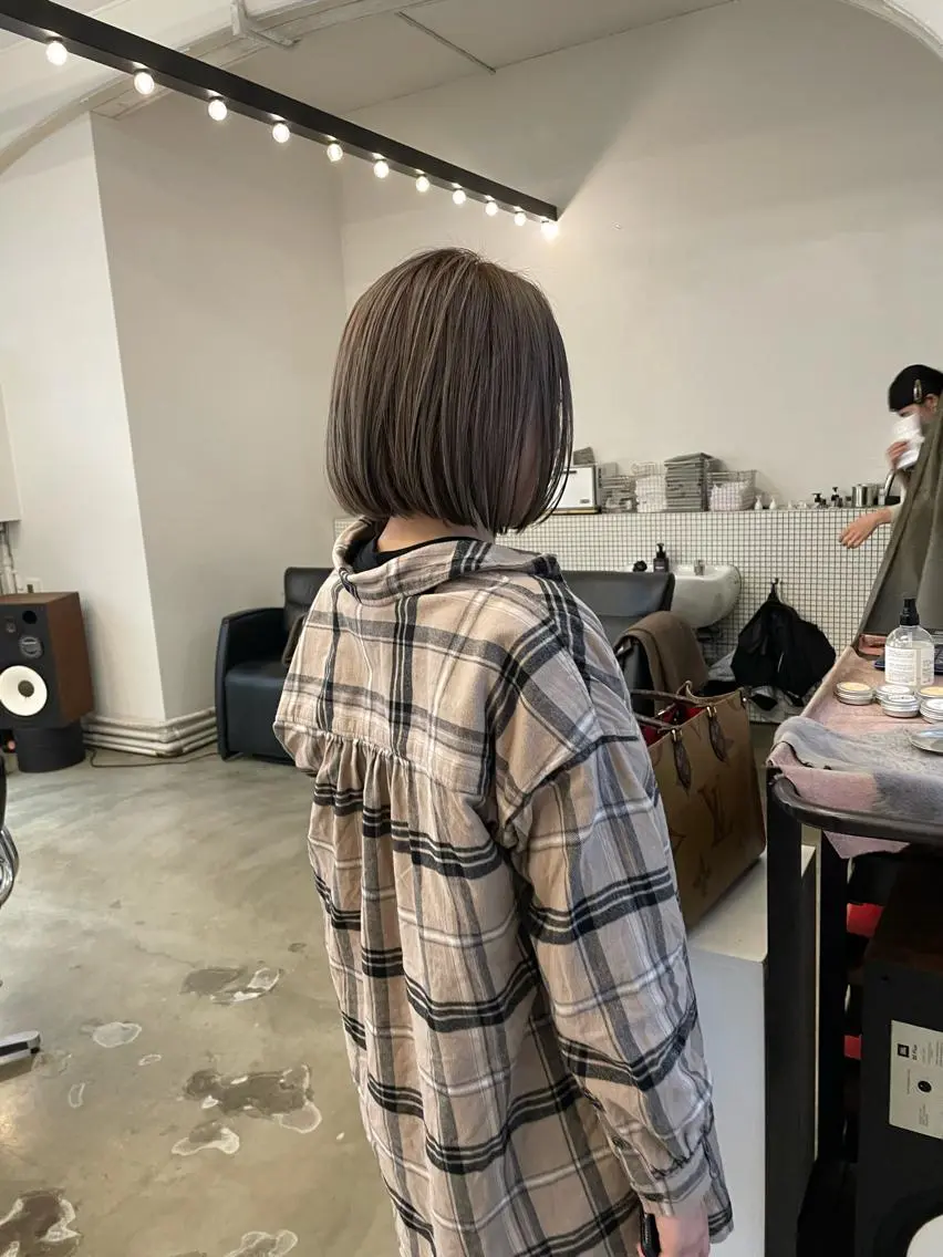 ショート ボブ 細山田 りゅうせいのヘアスタイル