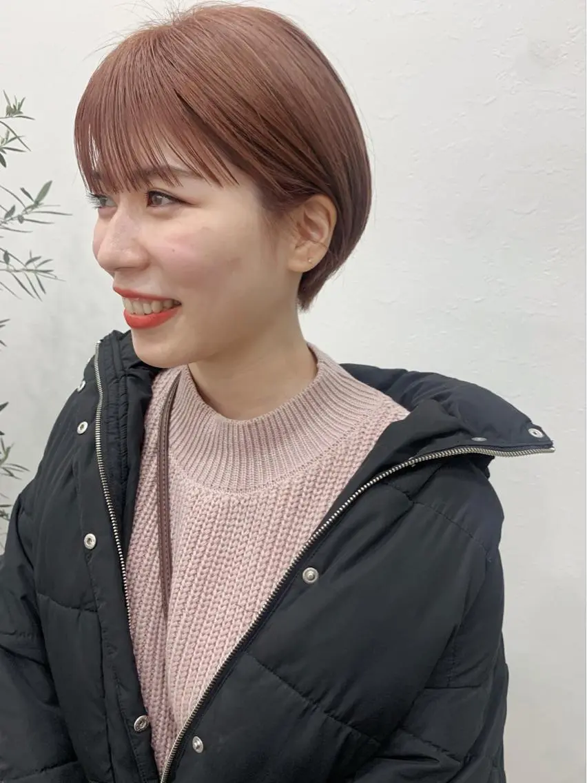ショート カラー ブリーチ ショートヘア kitagawa mayuのヘアスタイル