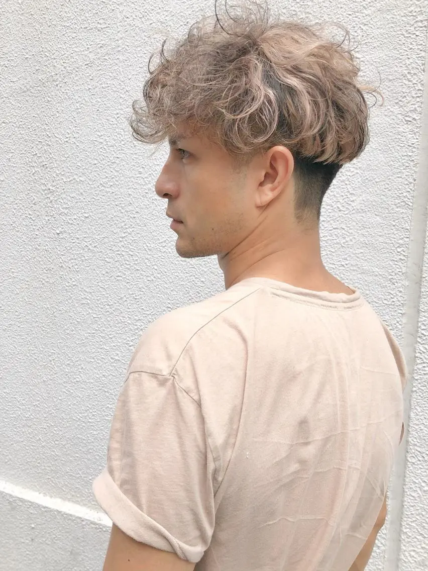 ショート 田中 智大のヘアスタイル