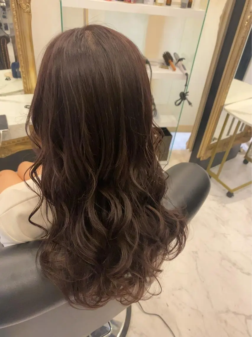 ロング カラー カット ヘアカラー トリートメント 💎JADE GRACE💎のヘアスタイル