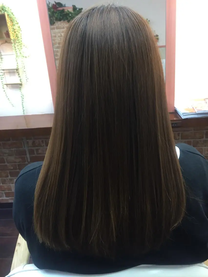 ロング パーマ 桧山 真のヘアスタイル