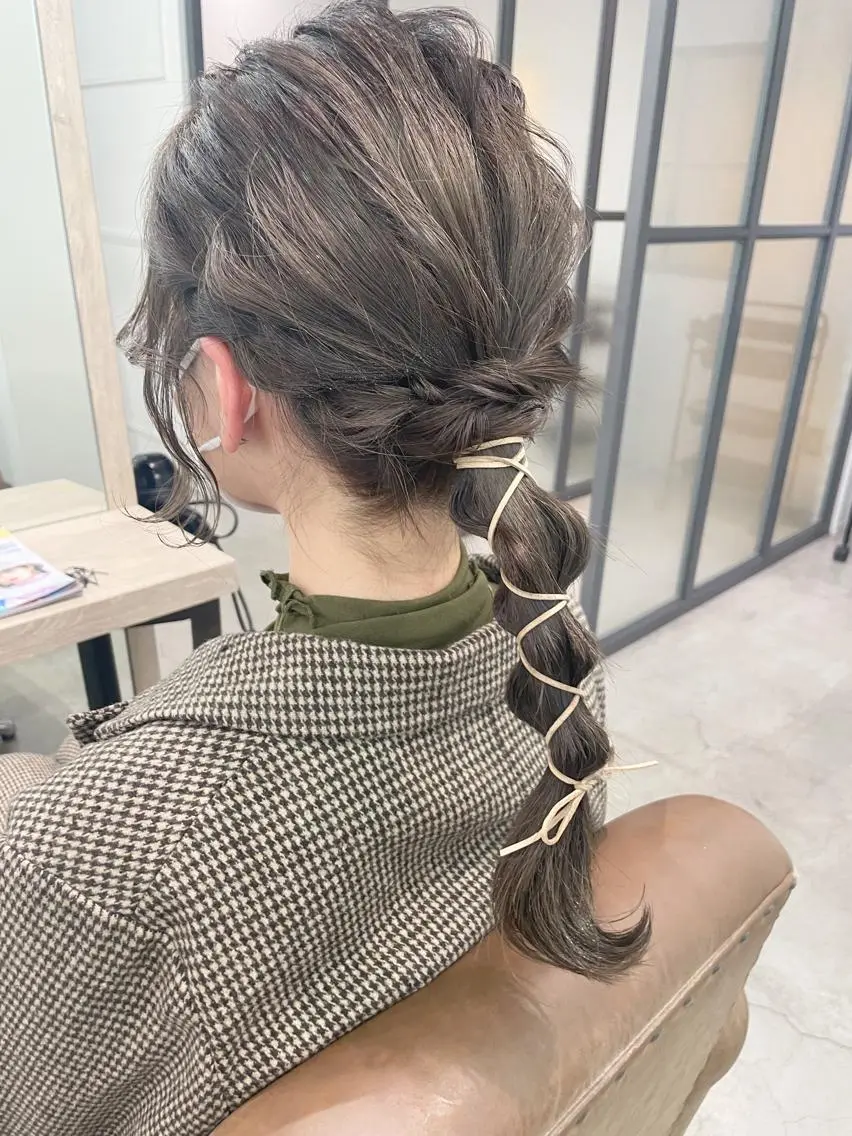 ヘアアレンジ 透明感カラー 🫰🏻💗 高橋舞のその他イメージ