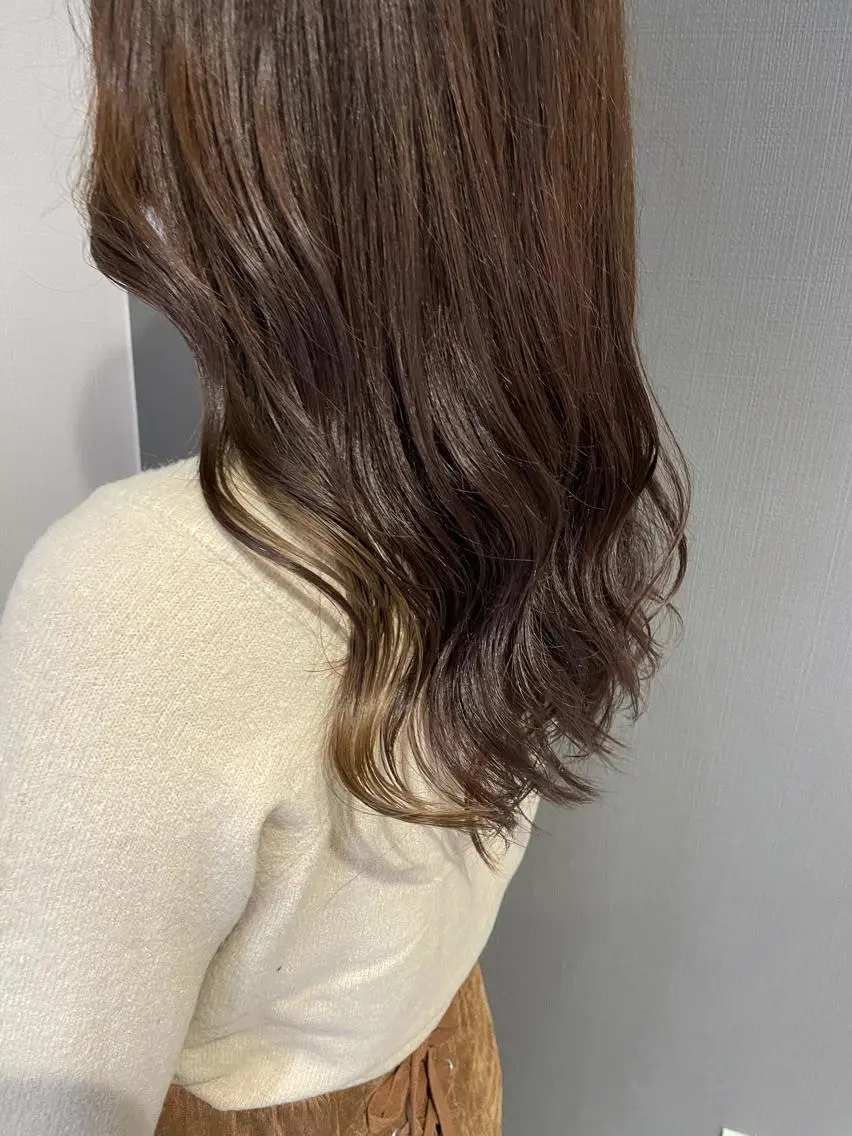 ミディアム モデルさん募集中IT byALBUM八王子のヘアスタイル