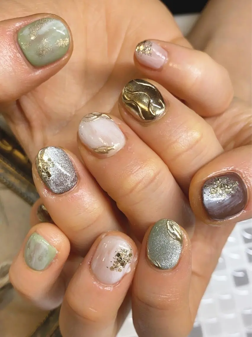 ネイル ニュアンスネイル nailist yuiのネイルデザイン