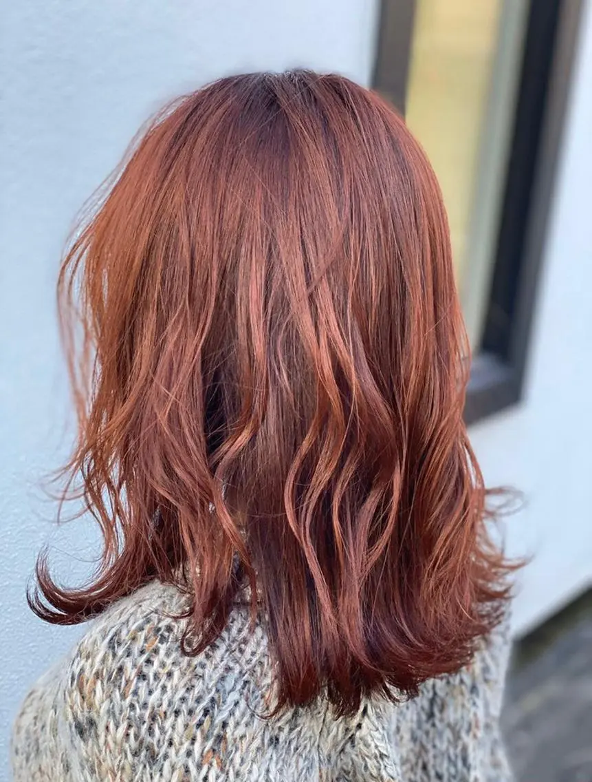 セミロング カラー カット ヘアカラー トリートメント 後藤 直樹のヘアスタイル
