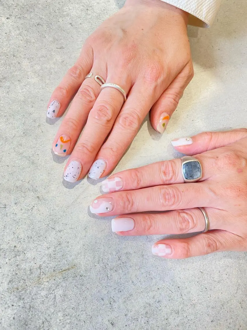 ネイル ニュアンスネイル ハンドネイル フジタ エリカのネイルデザイン