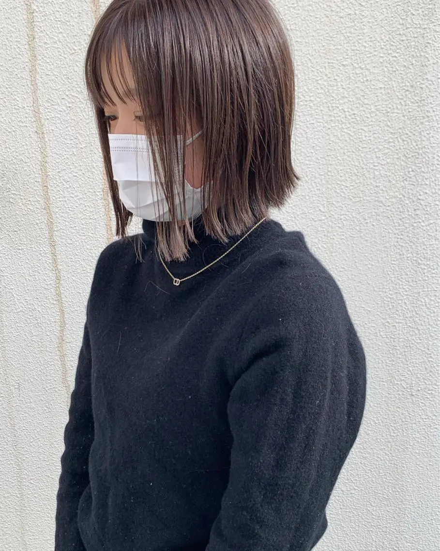 ショート カラー ハイトーン/ショート 村上淳乃🐥のヘアスタイル