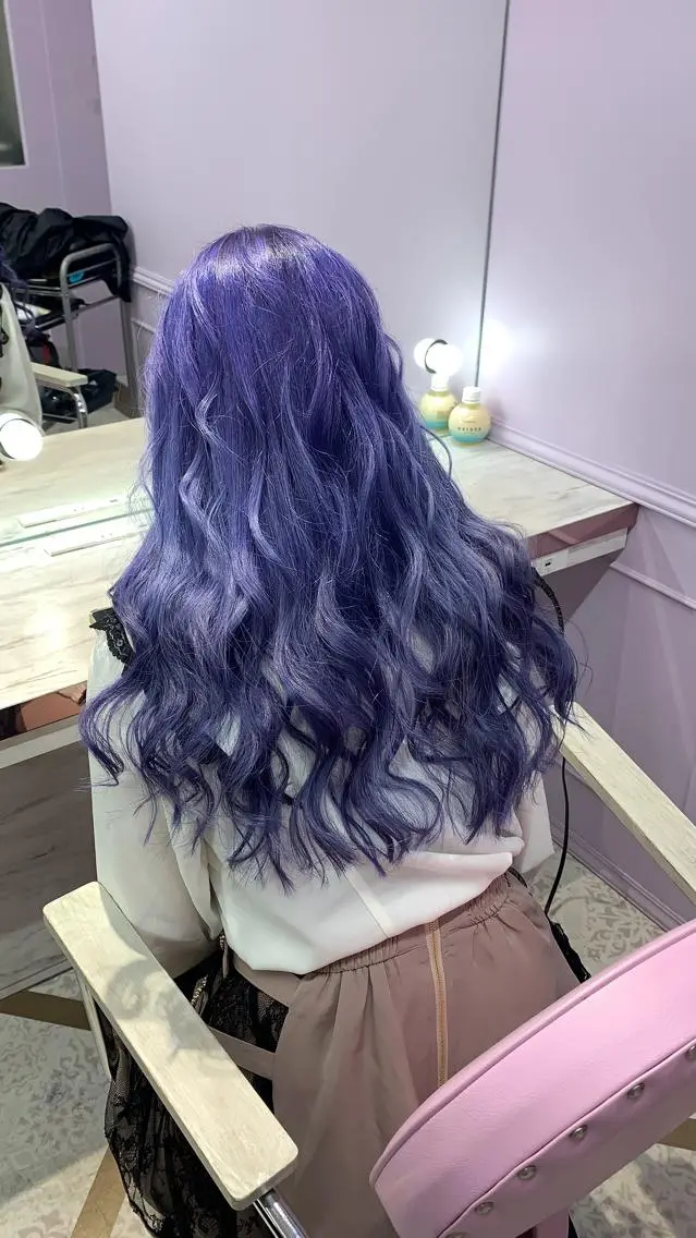 ロング ヘアカラー トリートメント 派手髪支持率No1 Eisukeのヘアスタイル