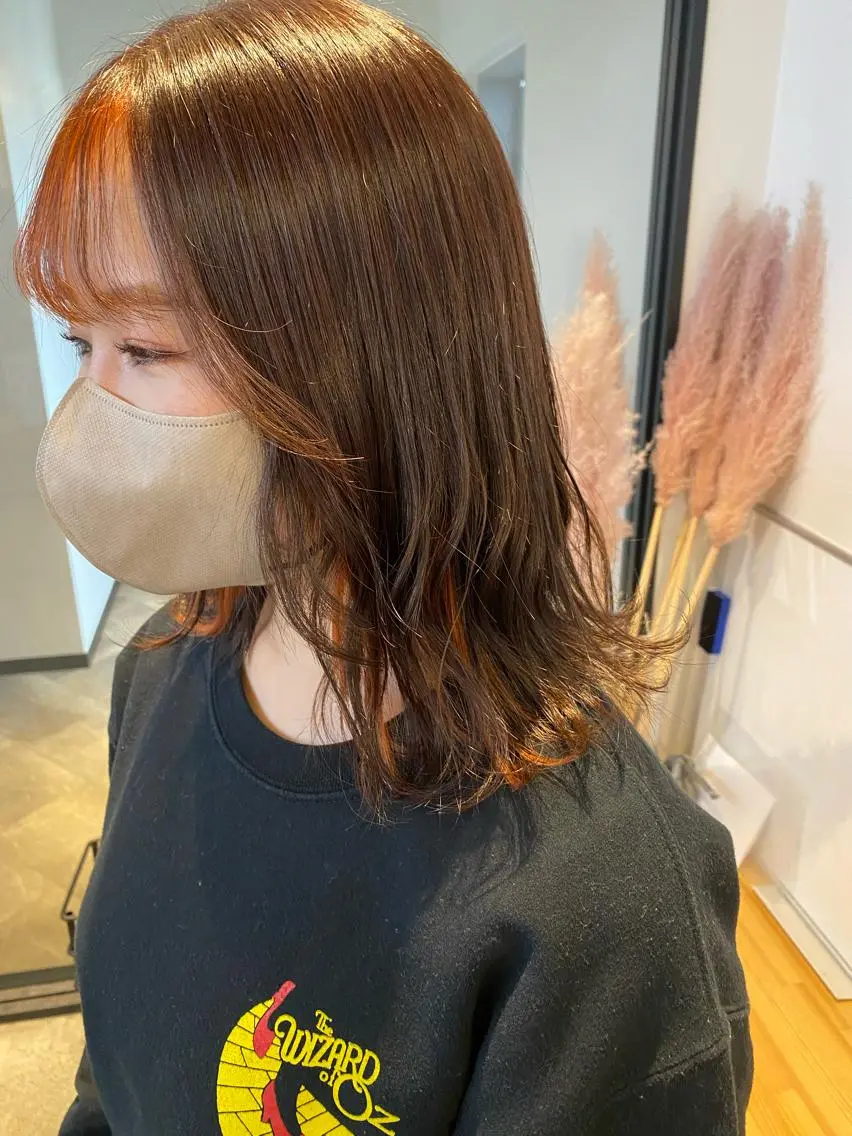 ミディアム カラー 🌼ハイライト透明感 🌼maiのヘアスタイル