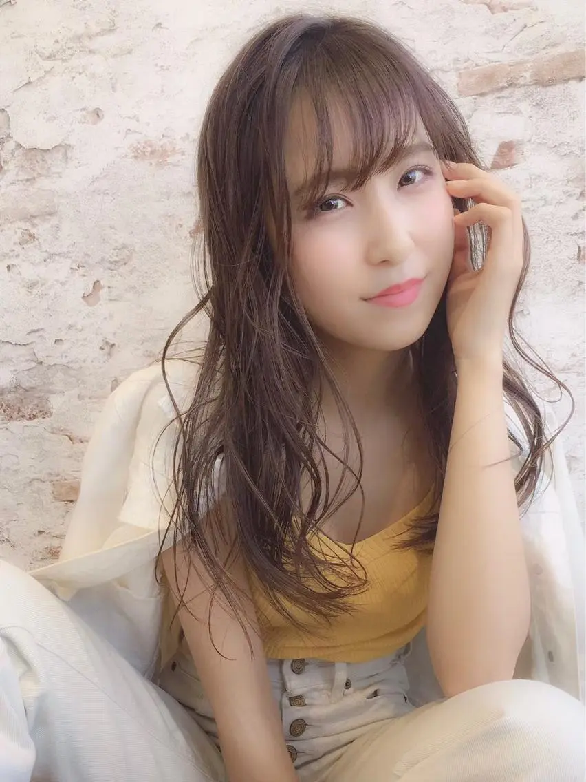 ミディアム カラー ヘアアレンジ Watai 艶髪 當間 大知のヘアスタイル