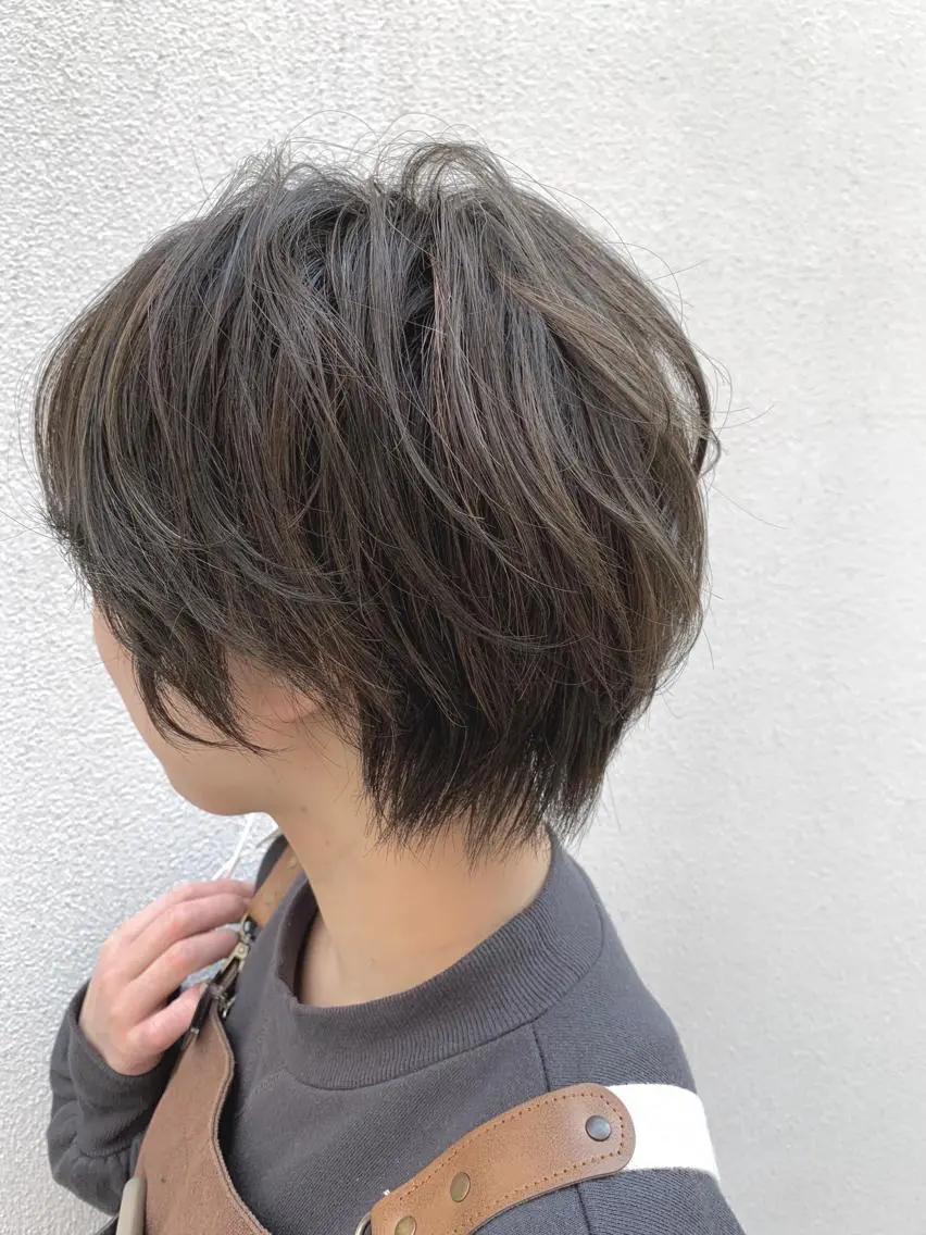 ショート ショートヘア カット ヘアカラー arc. arc.のヘアスタイル