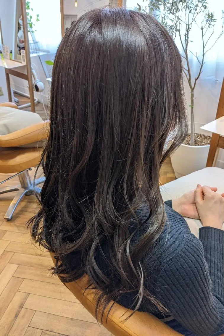 ロング カラー ヘアカラー newi 天王寺　 masakoのヘアスタイル