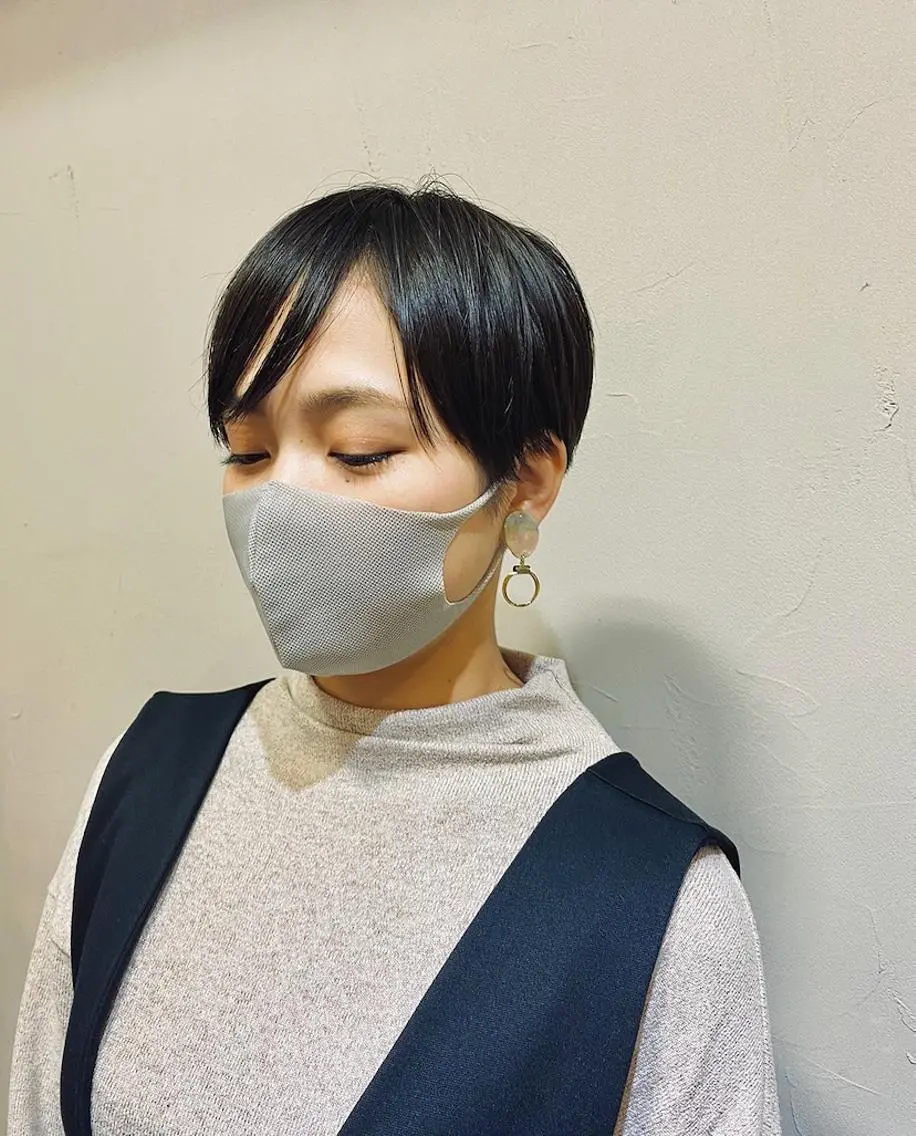 ショート ショートヘア カット 宮腰 瑠果のヘアスタイル