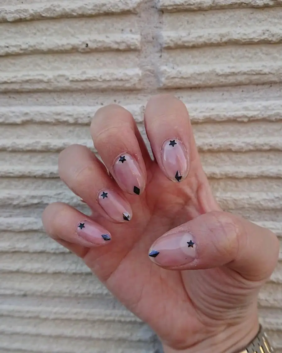 ネイル クリアネイル ワンカラーネイル ハンドネイル Lilith Nailのネイルデザイン