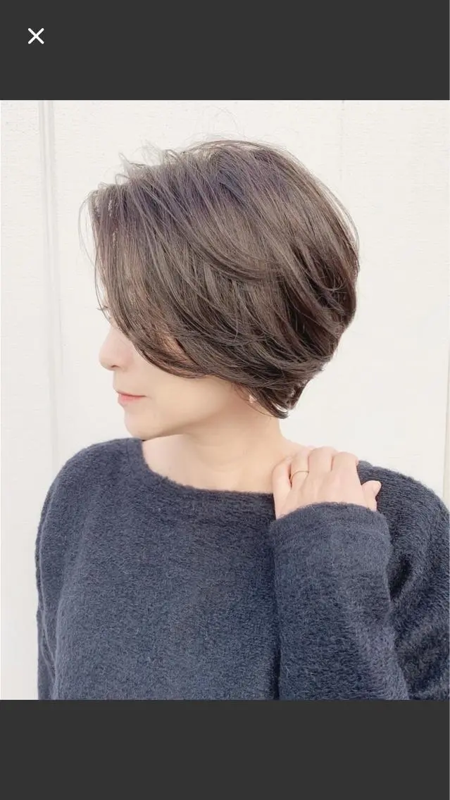ショート 高梨 里穂のヘアスタイル
