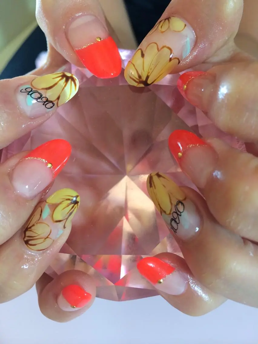 ネイル フレンチネイル ジェルネイル スカルプネイル chii nailのネイルデザイン